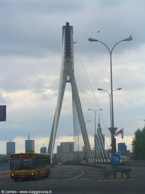 Ponte sopra il fiume Vistula