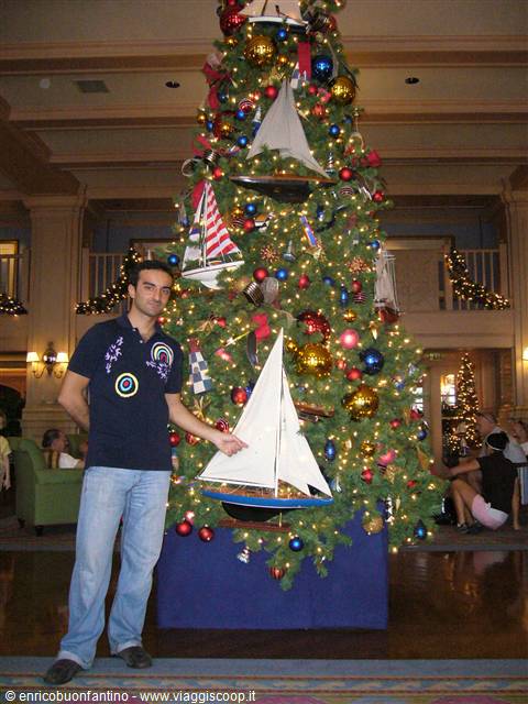 Christmas Tree al Disney Yatch Resort, Epcot - Orlando
