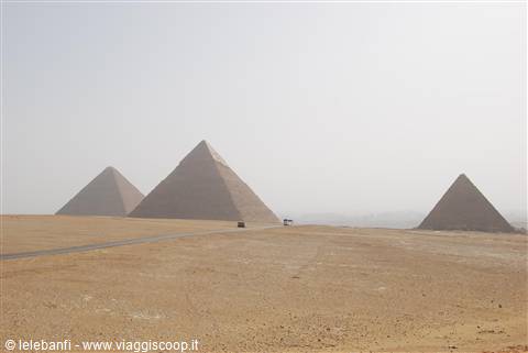 Il Cairo - Piramidi - Vista