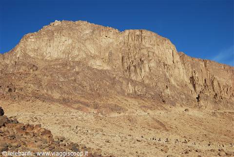 Monte Sinai - Discesa