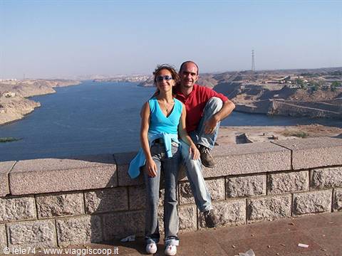 Io e Alessia ad Aswan