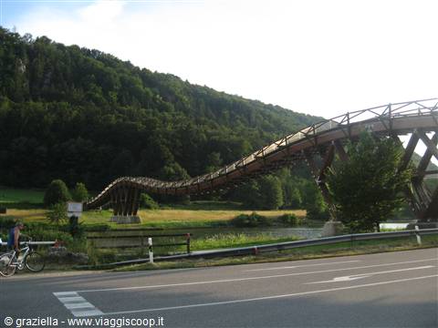 essing il ponte di legno più lungo d'Europa