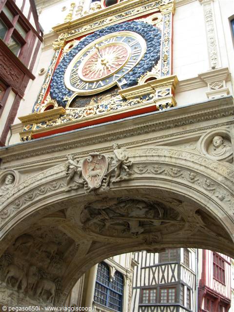 Rouen - torre dell'orologio