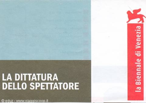 Venezia - Biennale 2003, il logo