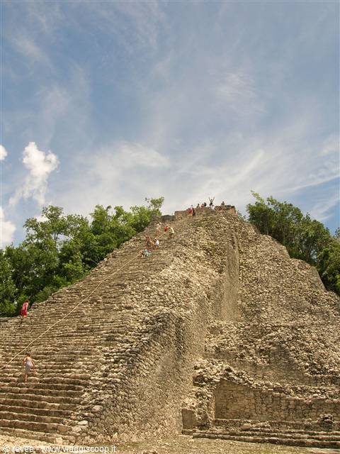 Mauro sulla vetta della piramide