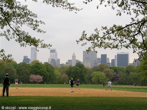 Baseball a Central Park