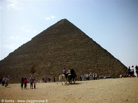 La grande piramide di cheope