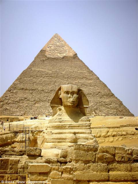 sfinge e piramide di chefren