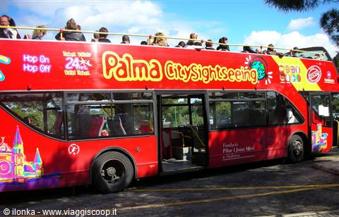 il tour in bus per Palma
