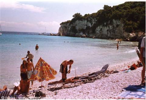 spiaggia di antipaxos