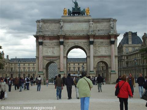 Verso il Louvre