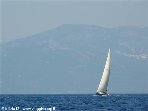 Vista verso la costa Greca