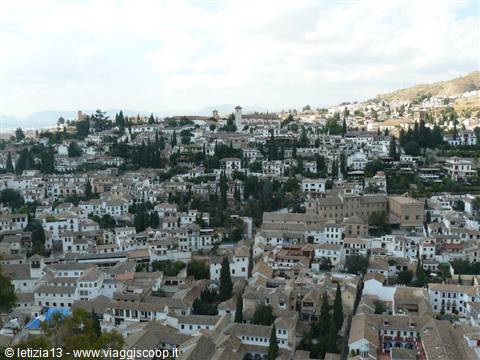 Granada - Vista sull'Albaicin