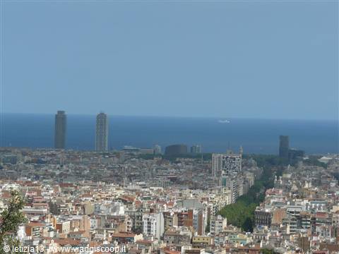 Barcellona - Panorama da Park Guell