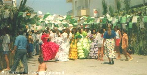Costa del Sol, Andalusia, festa del paese di Sabinillas