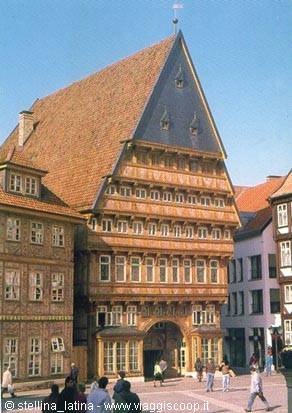 Hildesheim, Knochenhaueramtshaus, cartolina