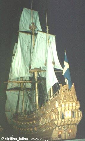 stoccolma, il vasa, la nave da guerra affondata nel 1638