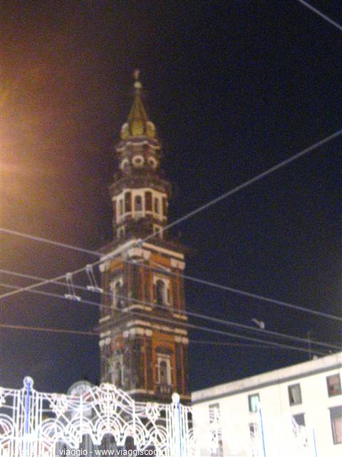 Il campanile della Chiesa del Carmine
