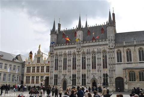 Brugge burg square 1 city hall