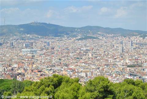 barcelona montjuìc panorama