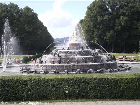 la fontana dei giardini reali  dell'Herreninsel