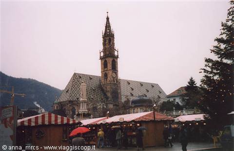 Il mercatino di Natale a Bolzano