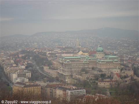 Vista di Budapest dall'alto