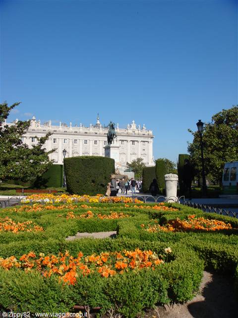 I giardini del Teatro Real