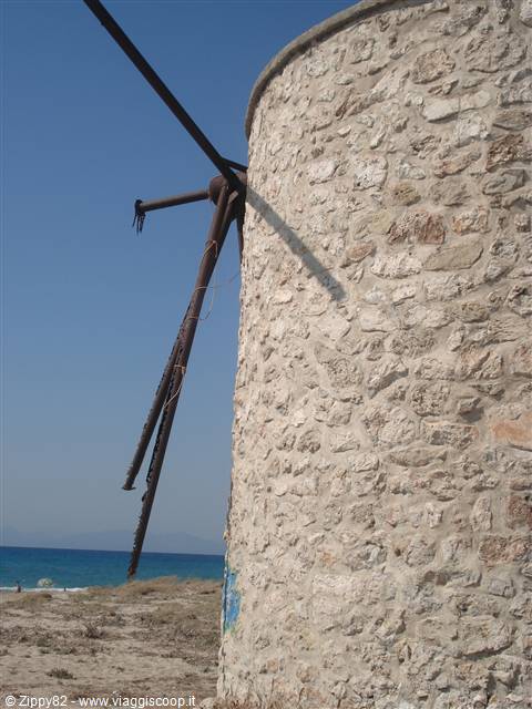 I mulini della spiaggia di Agios Ioannis