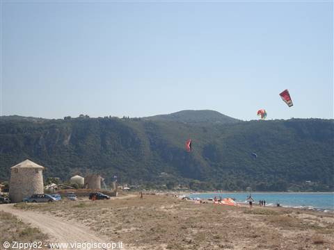 La spiaggia di Agios Ioannis