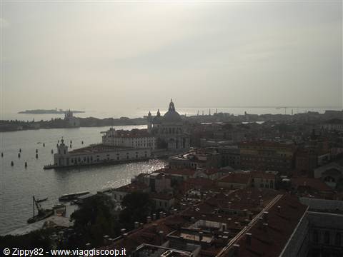 Vista della laguna dal campanile di San Marco
