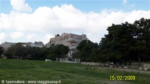 Atene - Arco di Adriano e Acropoli