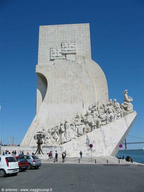 Lisbona,monumento alle scoperte