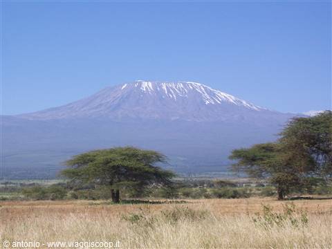 Kilimangiaro(Tanzania) dal Kenya