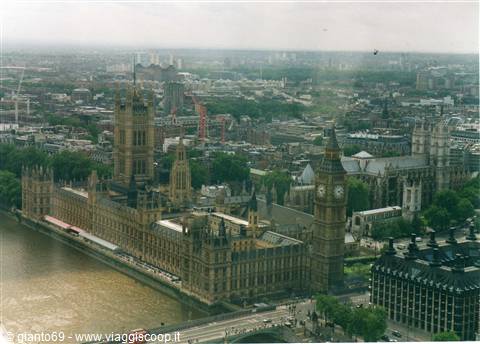 Vista dal London Eyes