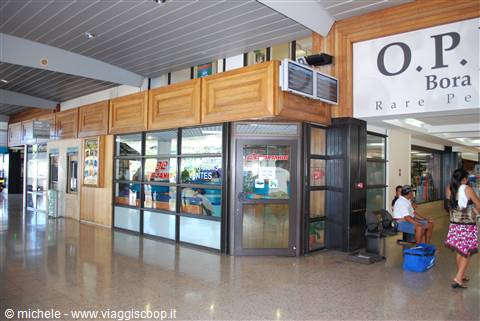 Ufficio Air Tahiti  in aereoporto 