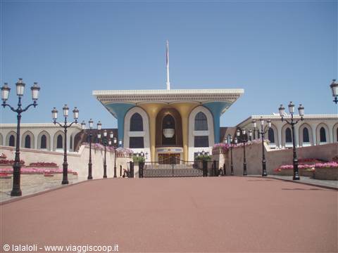 residenza sultano, Muscat