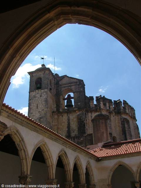 Tomar, Convento do Cristo (dal chiostro inferiore)
