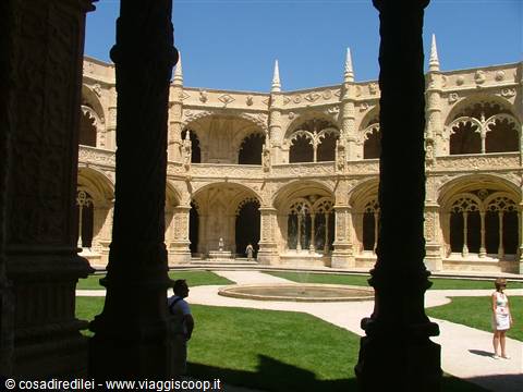 Lisboa: Mosteiro dos Jeronimos, chiostro