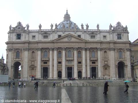 Basilica di S.Pietro : facciata