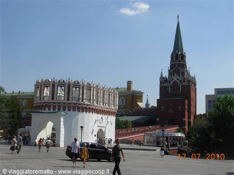 Mosca - Cremlino, torre Kutafya