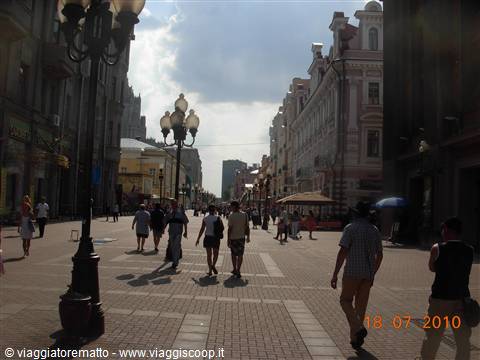 Mosca - strada Arbat