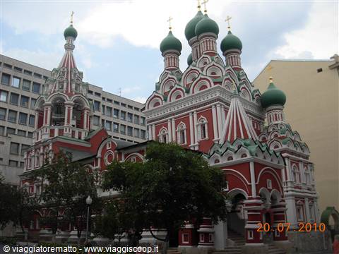 Mosca - chiesa della Trinità a Nikitniki