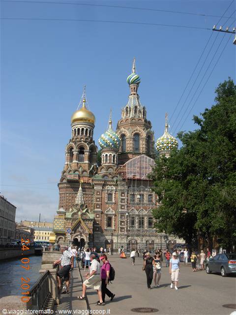 San Pietroburgo - chiesa del Salvatore sul Sangue Versato