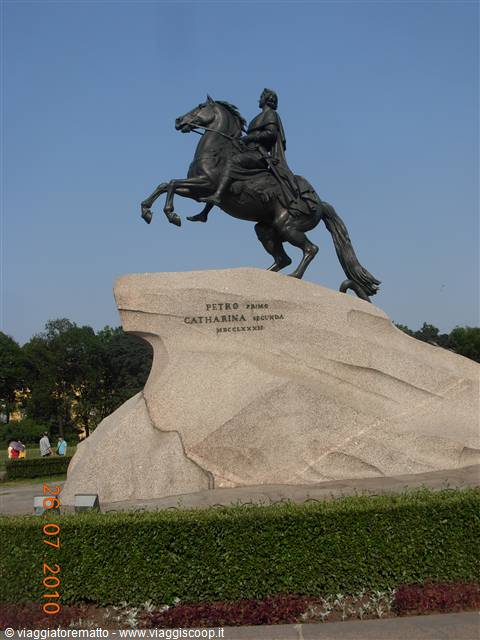 San Pietroburgo - statua di Pietro il Grande