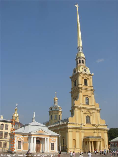 San Pietroburgo - Pietro e Paolo fortezza, Cattedrale