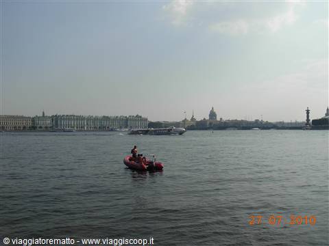 San Pietroburgo -  panorama della città dalla Fortezza