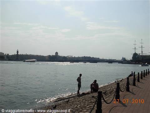 San Pietroburgo -  panorama della città dalla Fortezza