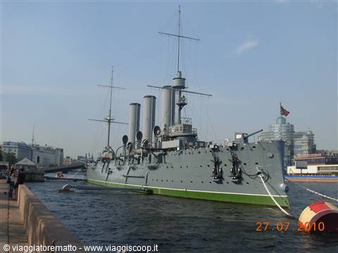 San Pietroburgo - incrociatore Aurora