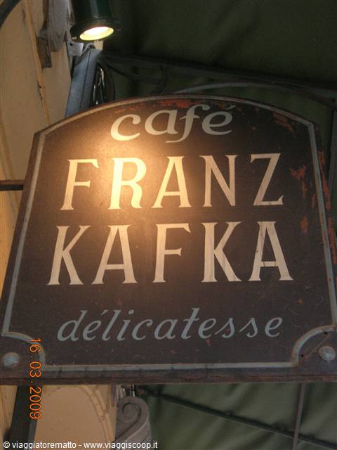 praga - caffè Kafka!